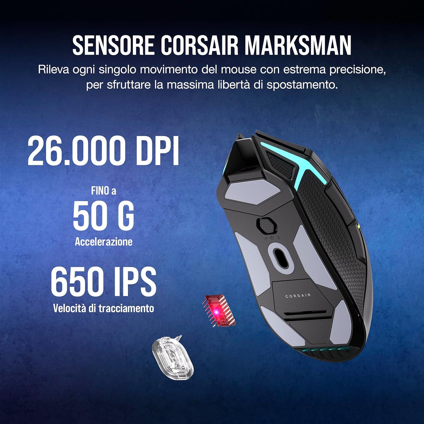 Mouse CORSAIR Nightsabre